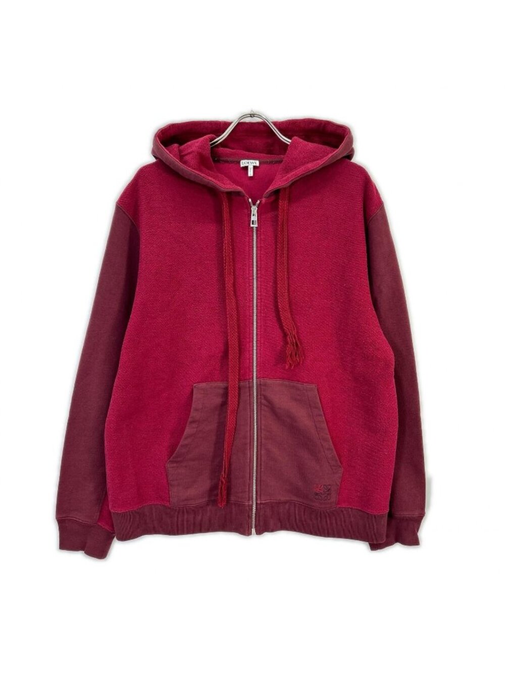 Loewe Red Toggle Hoodie